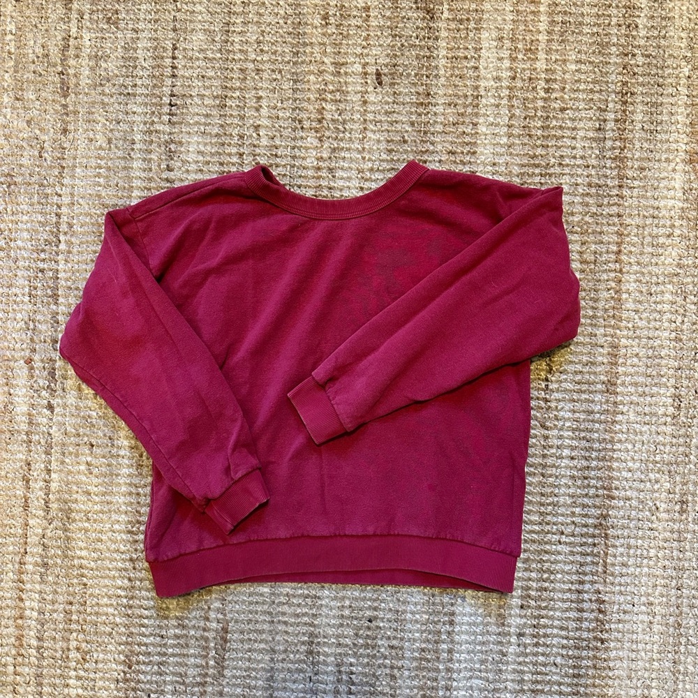 Jungmaven crux cropped sweatshirt size L